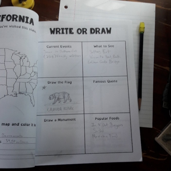 United States Homeschool Workbook - Picture 15 of 16